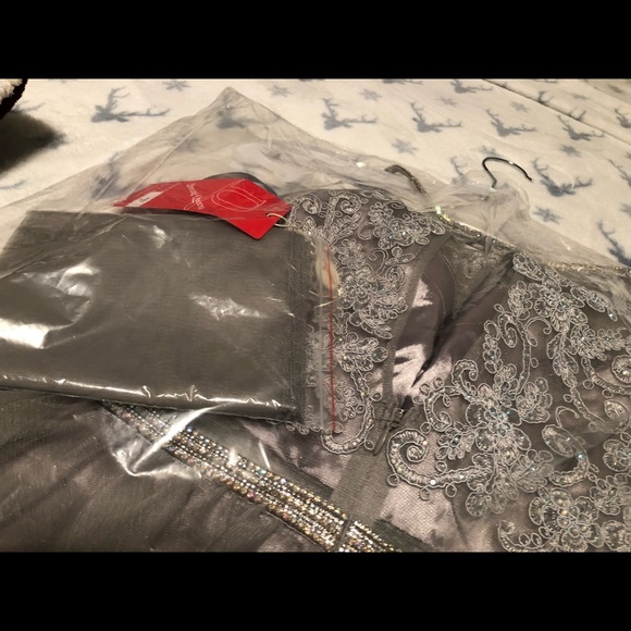 Silver Short “Cocktail” Dress - Picture 6 of 8